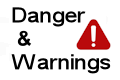 Bogan Danger and Warnings